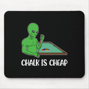 Cheap Chalk Billiards Mouse Pad