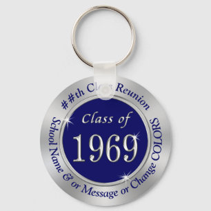 Cheap Class of 1969 High School Reunion Gifts Key Ring