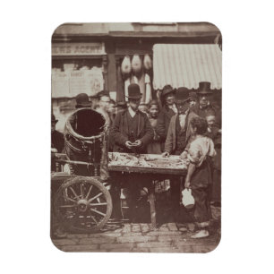 Cheap Fish of St. Giles, from 'Street Life in Lond Magnet