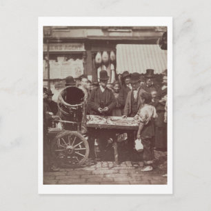 Cheap Fish of St. Giles, from 'Street Life in Lond Postcard