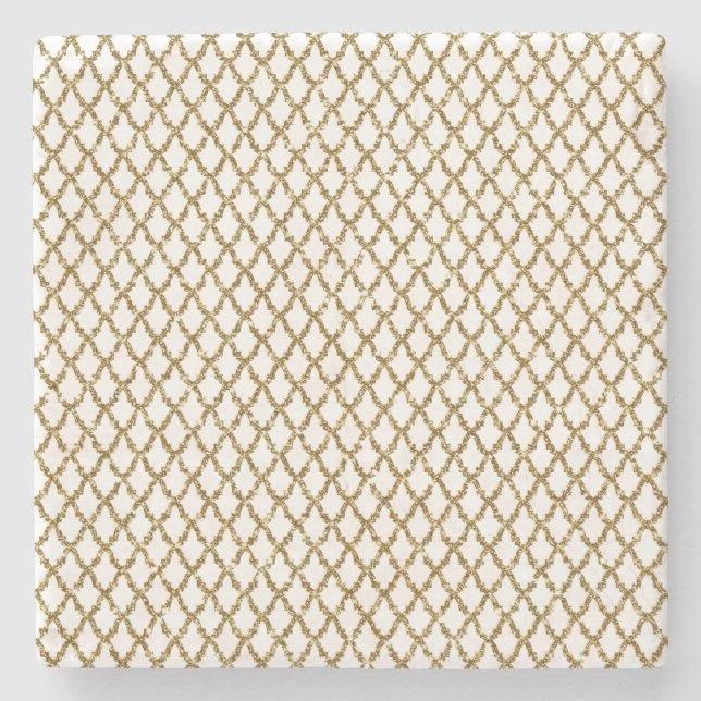 Cheap Floral Bandanas Stone Coaster (Front)