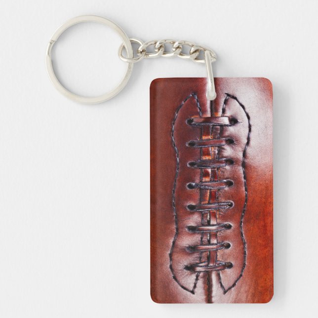 Cheap Football Gifts for Players PERSONALIZED Key Ring (Front)