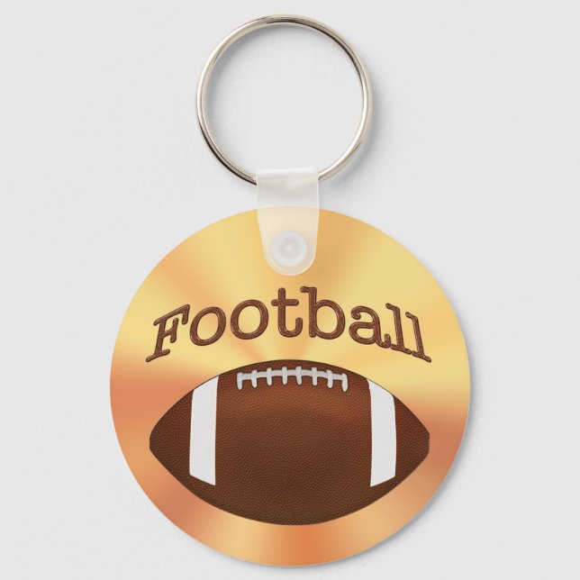 Cheap Football Keychains BULK No Minimum Order (Front)