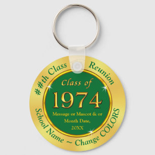 Cheap Green and Gold, Class of 1974, Favours Key Ring