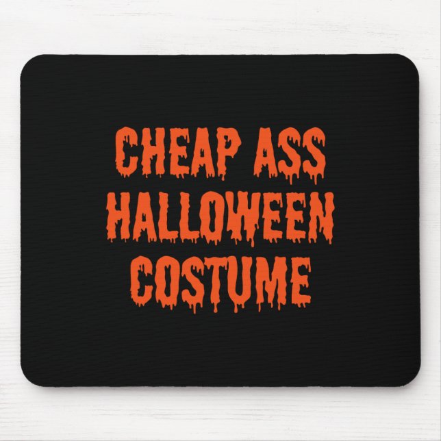 Cheap Halloween Costume Fun Halloween  Mouse Pad (Front)