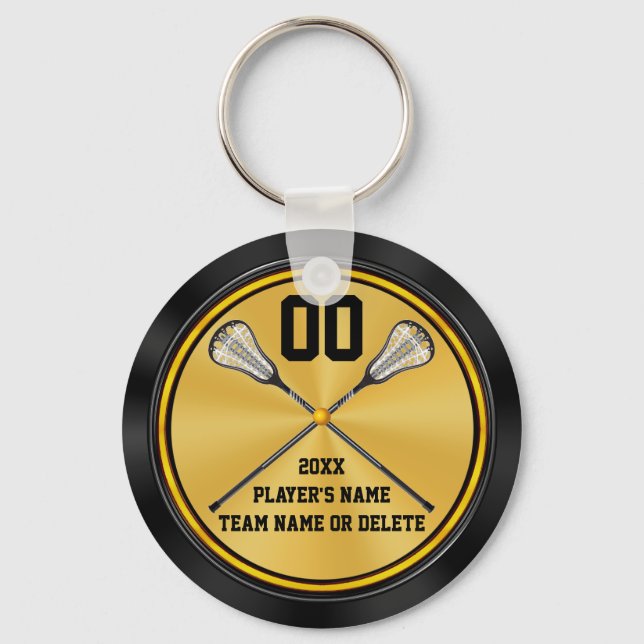 Cheap Lacrosse Gifts, Lacrosse Keychains (Front)