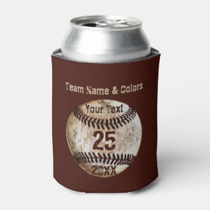 Cheap Personalised Baseball for the Team Can Cooler
