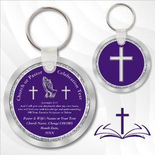 Cheap Personalised Church Anniversary Souvenirs Key Ring