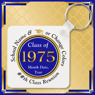 Cheap Personalised, Class of 1975 Reunion, Reunion Key Ring