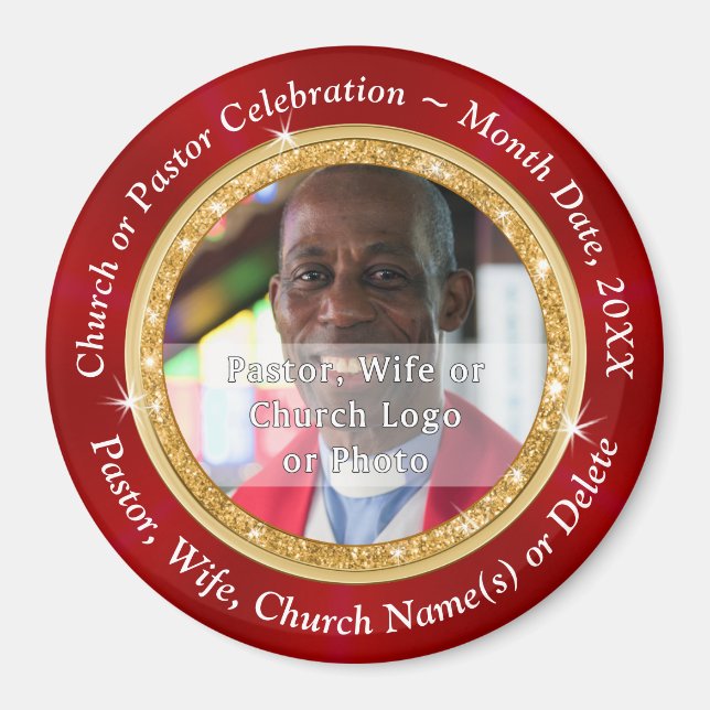 Cheap, Personalised Photo Magnets, Any Occasion Magnet (Front)