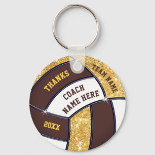 Cheap Personalized Volleyball Gifts for Coaches Key Ring
