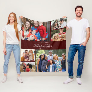 Cheap Photo Blanket Collage Multi Photo Collage