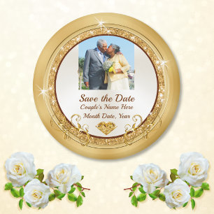 Cheap Save the Dates, Save the Date Photo Magnets