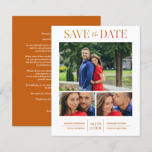 Cheap Simple Elegant Modern 3 Photos Wedding