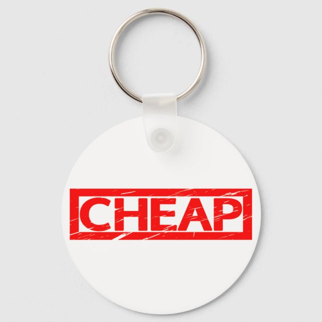 Cheap Stamp Key Ring (Front)