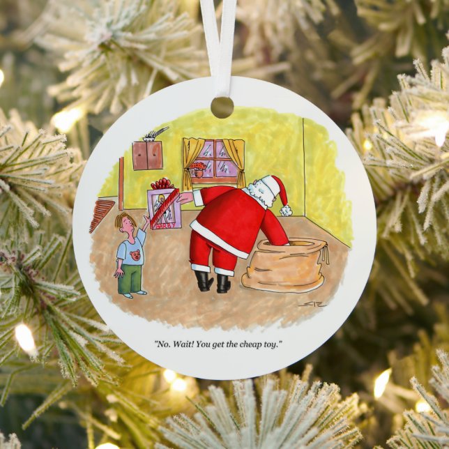 Cheap Toy round metal ornament (Insitu)