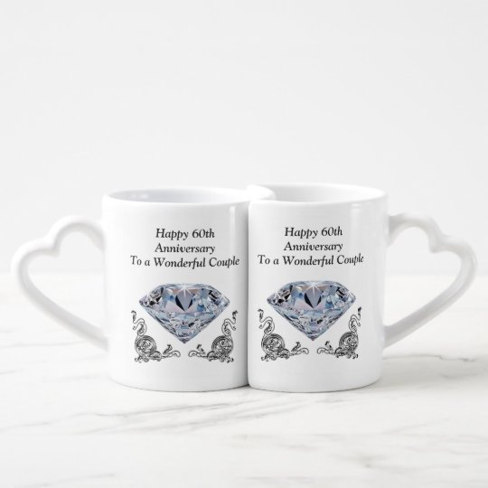 Cheap Unique Diamond Wedding Anniversary Gifts Coffee Mug Set Zazzle