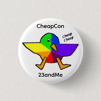 cheapcon23 3 cm round badge