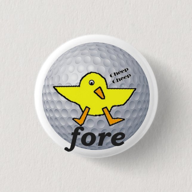 cheapcon 4 3 cm round badge (Front)