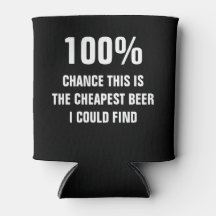 Cheapest Beer I Could Find Black and White