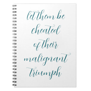 Cheat your enemies of victory notebook
