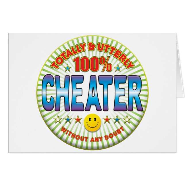 Cheater Totally (Front Horizontal)