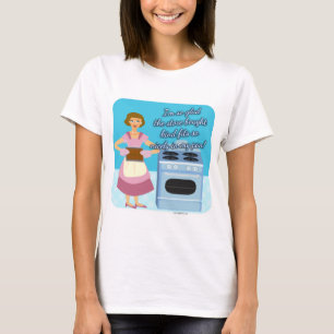 Cheating Brownies Snarky Housewife Kitsch T-Shirt