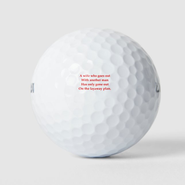 cheating golf balls (Front)