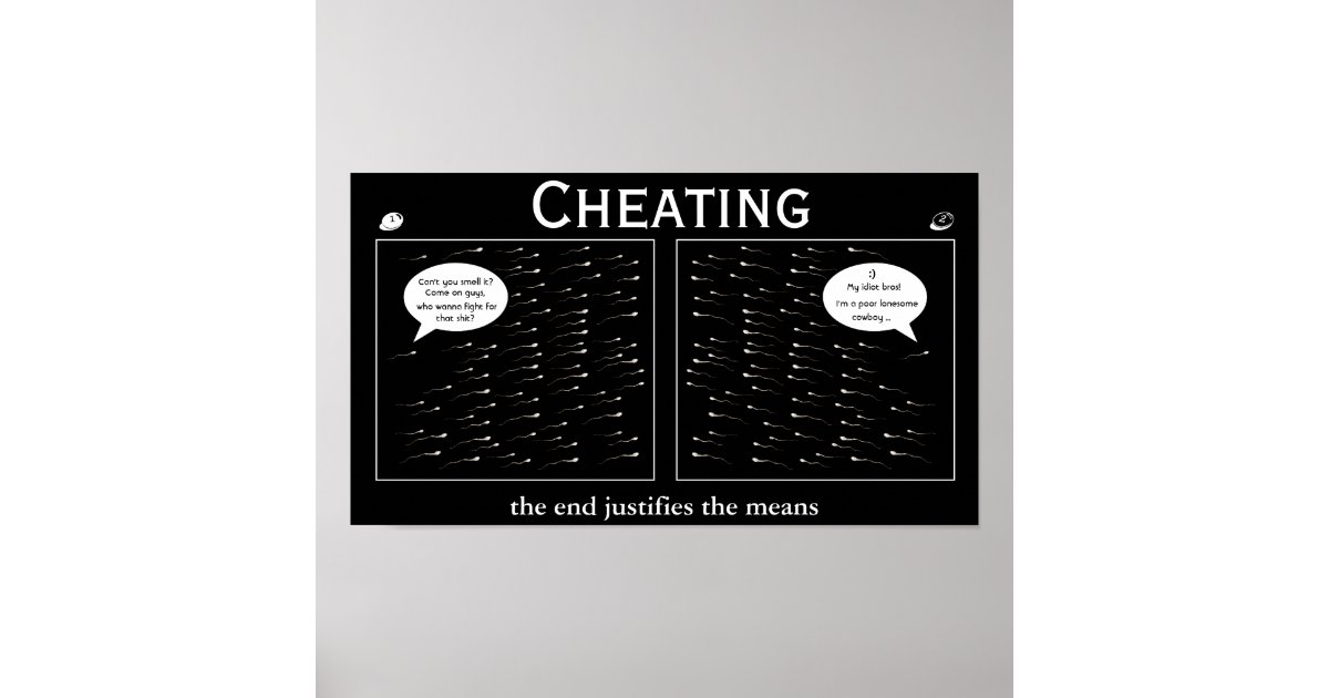 Cheating - Motivational Demotivational Poster | Zazzle