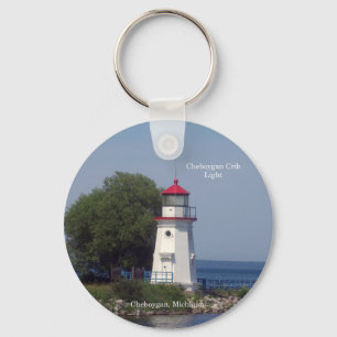 Cheboygan Crib Light key chain