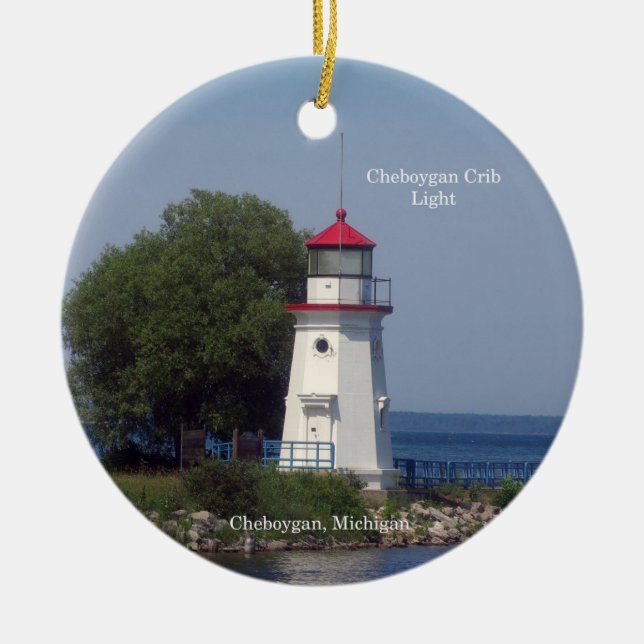 Cheboygan Crib Light ornament (Front)