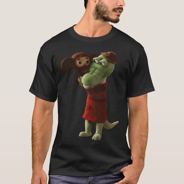 Cheburashka &amp; Gena Classic T-Shirt (Front)
