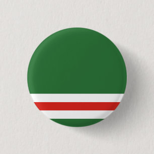 Chechen Republic of Ichkeria Flag 3 Cm Round Badge