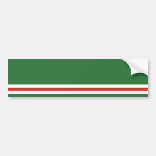 Chechen Republic of Ichkeria Flag Bumper Sticker
