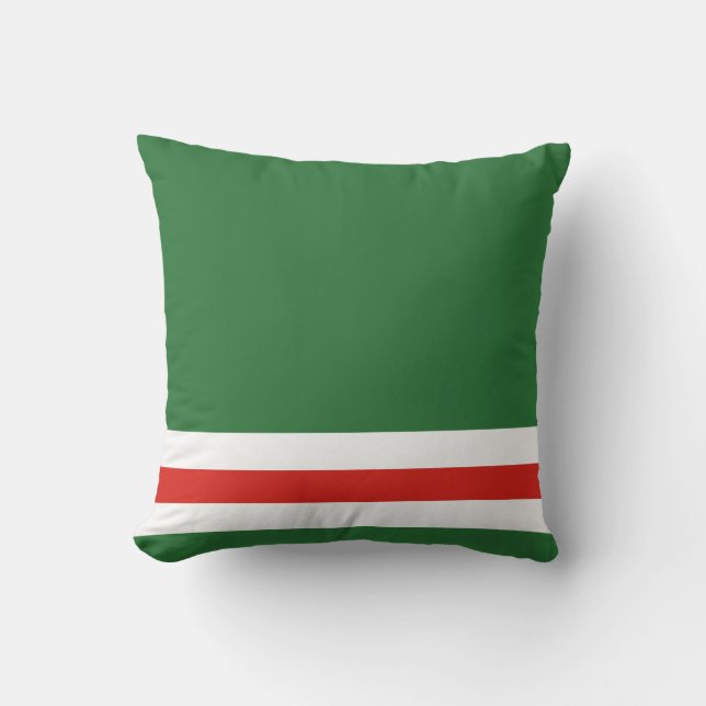 Chechen Republic of Ichkeria Flag Cushion (Front)