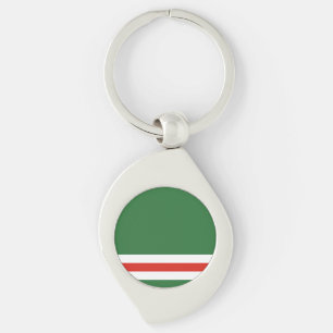 Chechen Republic of Ichkeria Flag Key Ring