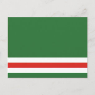 Chechen Republic of Ichkeria Flag Postcard