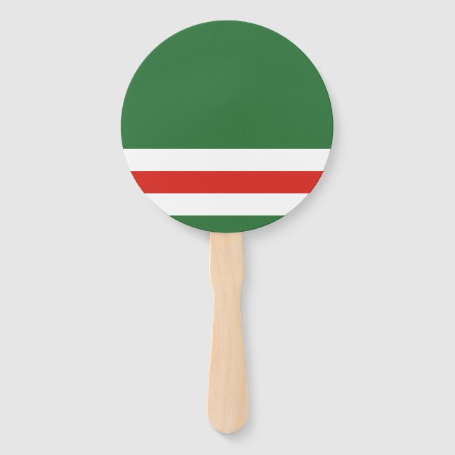 Chechen Republic of Ichkeria flag Set of Fans (Front)