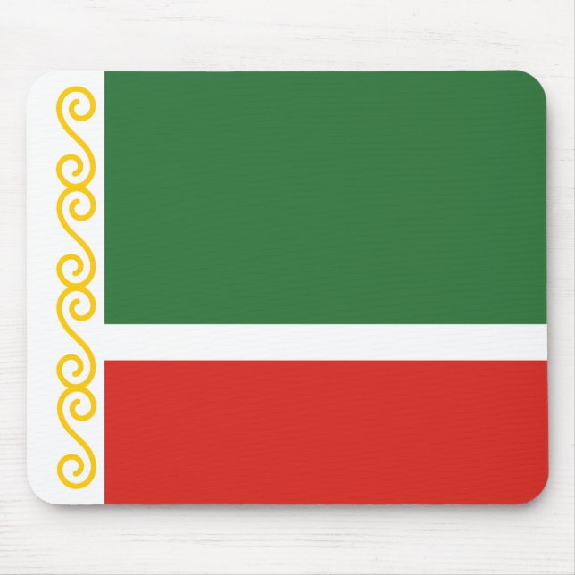 Chechnya Flag Mouse Pad (Front)