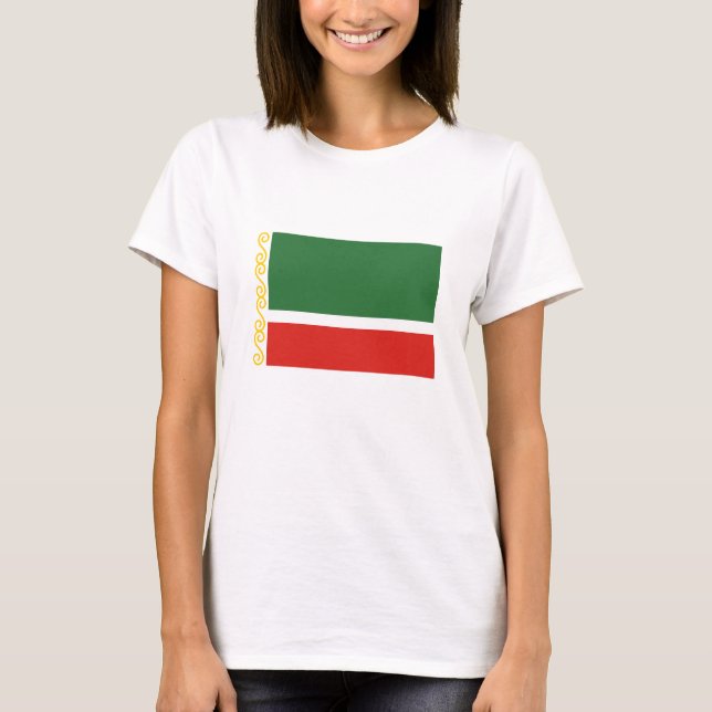 Chechnya Flag T-Shirt (Front)