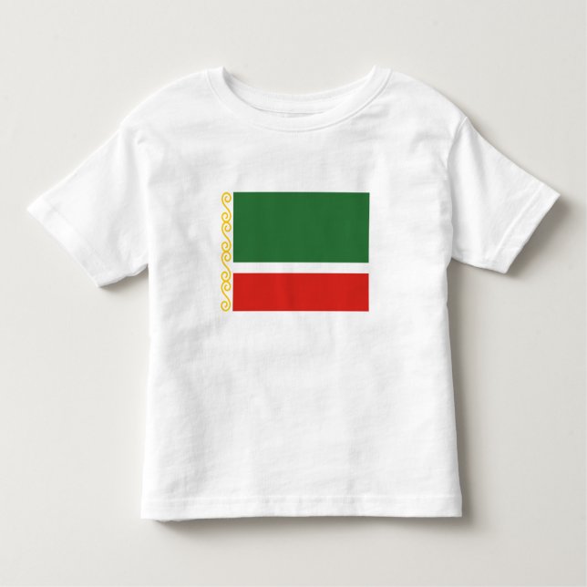 Chechnya Flag Toddler T-Shirt (Front)