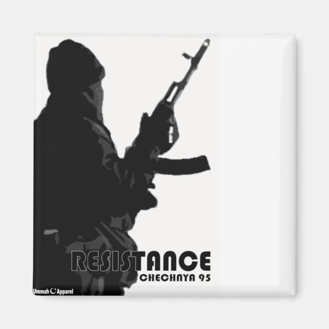 Chechnya Resistance Magnet (Front)