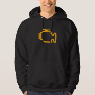 CHECK ENGINE LIGHT mechanic auto Hoodie