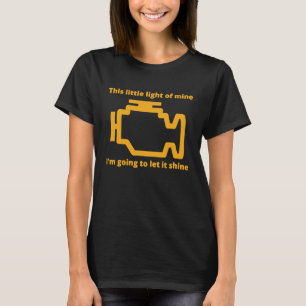 Check Engine Light This Little T-Shirt