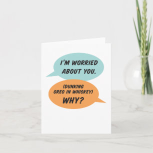 Check in On Friend Funny Pandemic Greeting Card