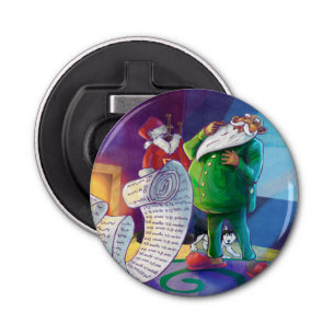 Check it Twice Santa Bottle Opener