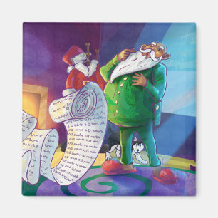 Check it Twice Santa Magnet