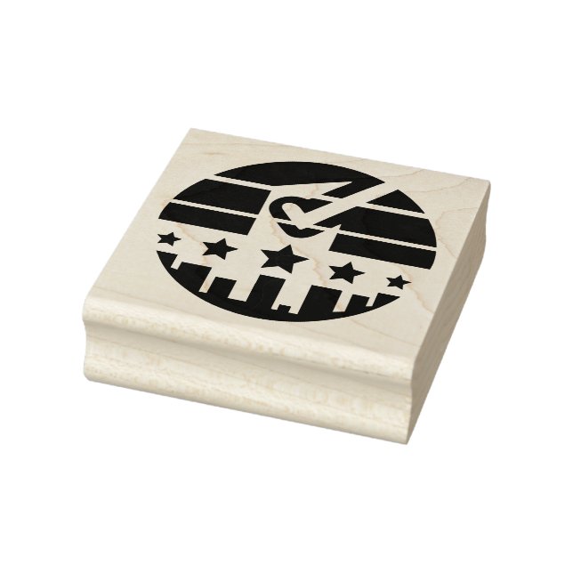 Check Mark of Unity Rubber Stamp (Stamp)