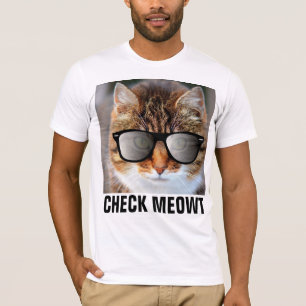 Check Meowt, Funny Cat T-shirt