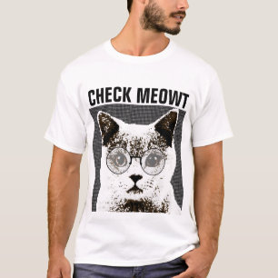 Check Meowt, Funny Cat T-SHIRTS